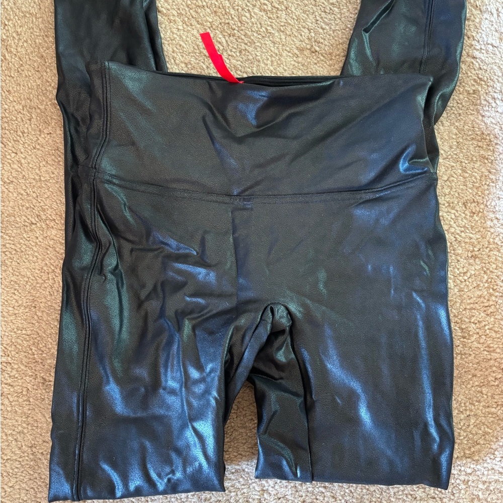 SPANX Black High-Waist Leggings